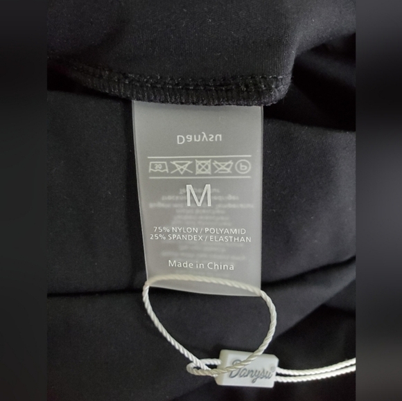 Danysu V Back Scrunch Butt Leggings Soft High Waisted. NEW! - Picture 5 of 12